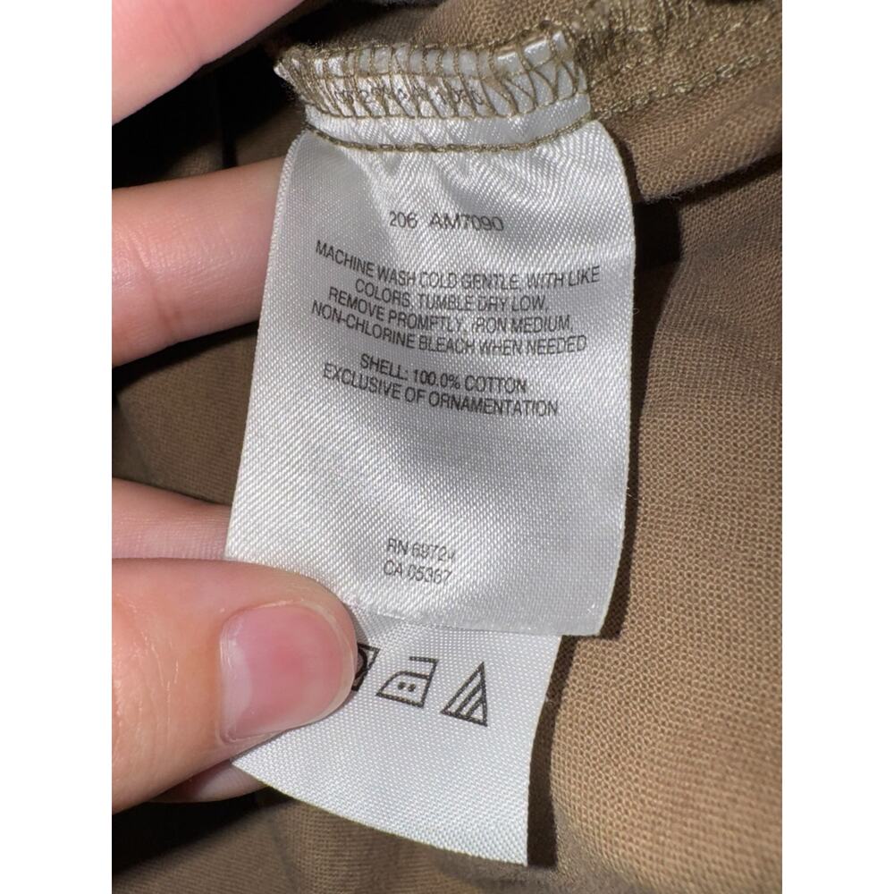 Columbia Gilchrist Club Hunting Shirt XL Tan Black Cotton Quilted Shoulder Patch - Picture 9 of 12